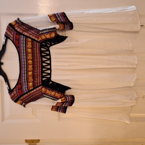 The clothing company boho blouse size large - Picture 9 of 11